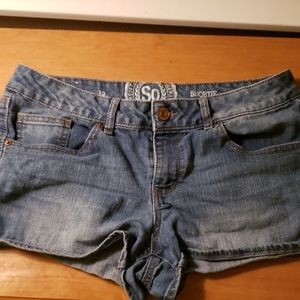 SO jean short shorts